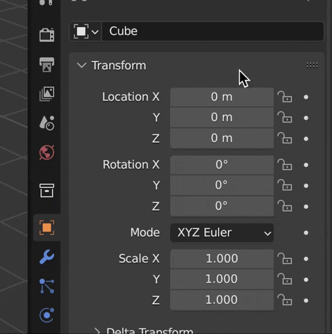 To access the full data path of a property, right click on the property