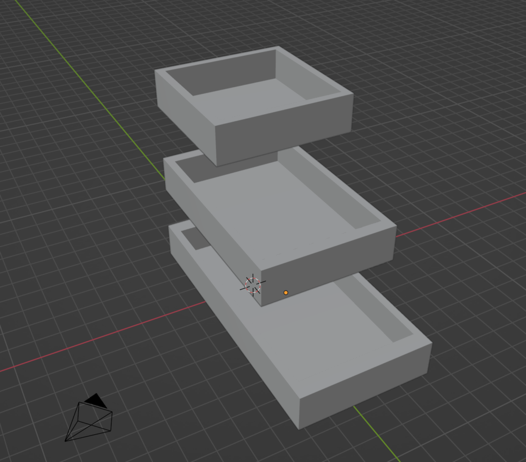 Duplicated to make three boxes.