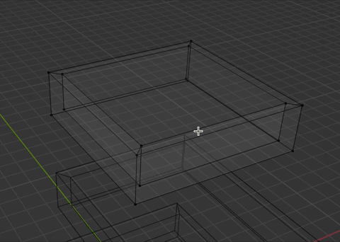Add loop cut to create opening.
