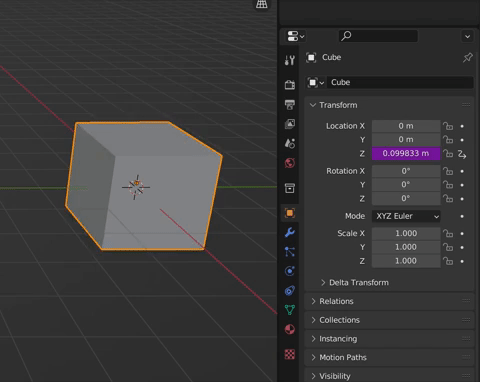 Simple driver expression created through code.