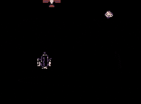 Running MakeCode Arcade space rock example