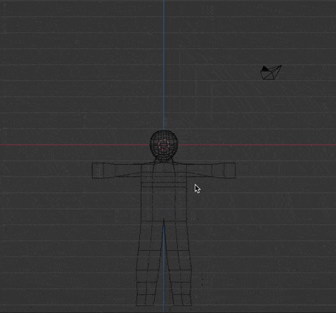 Adding armature rig in Blender to a scene