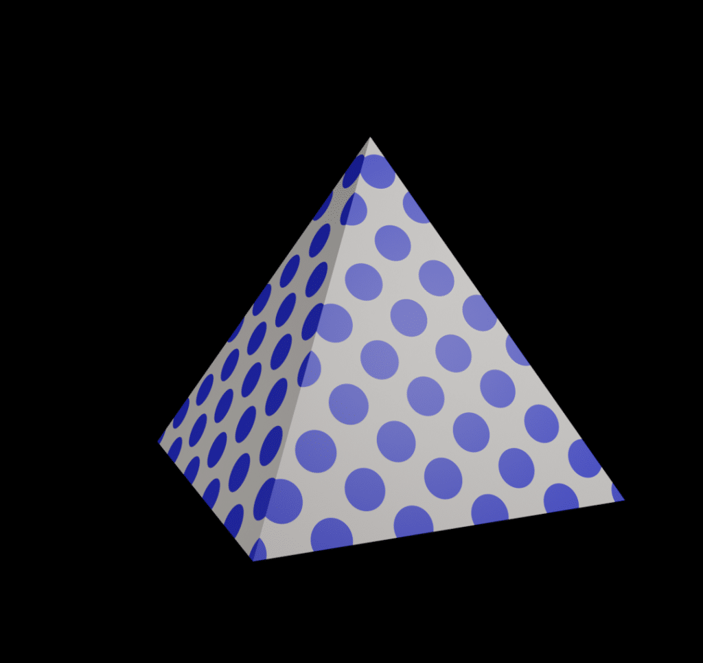 Pyramid with OSL circle script