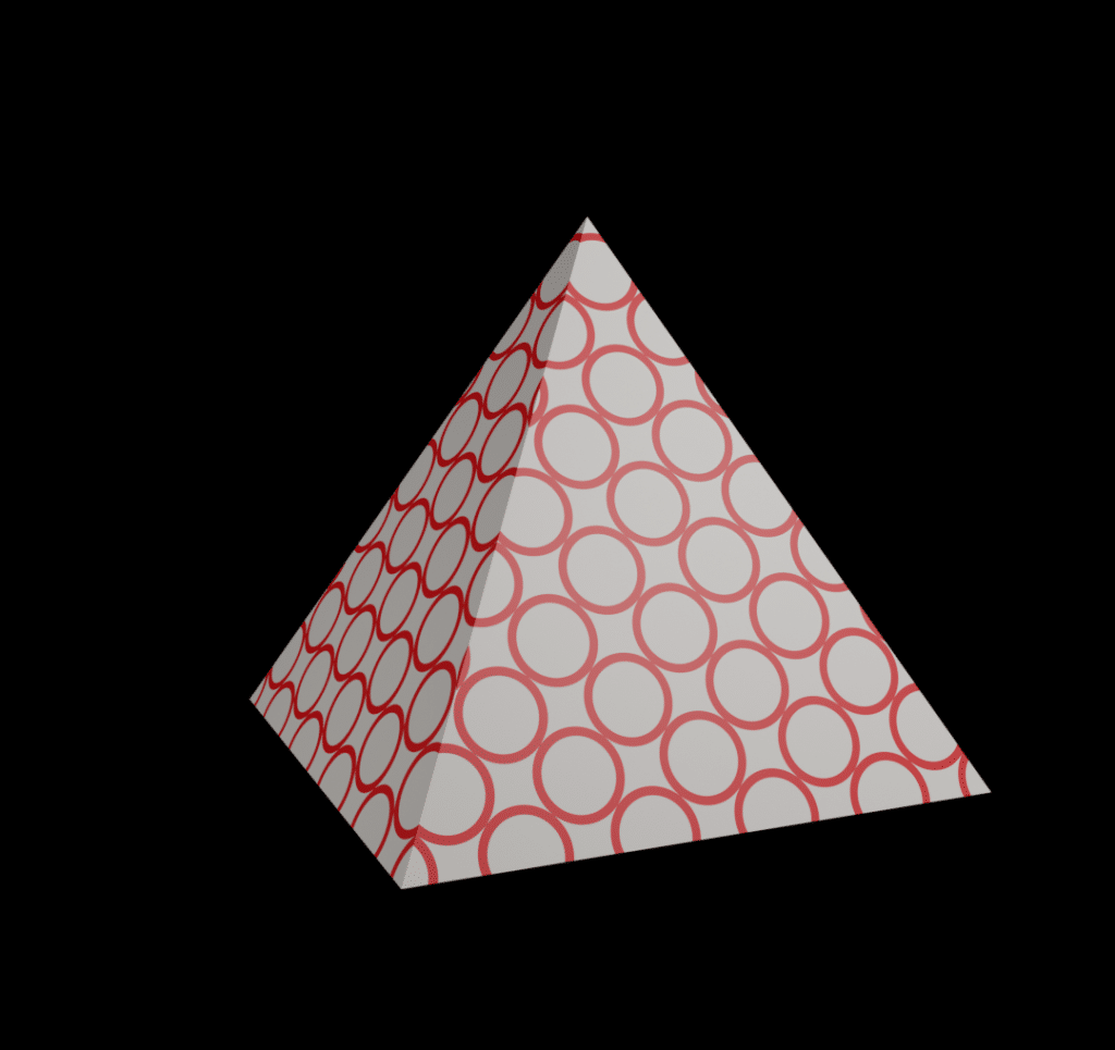 Pyramid with OSL doughnut script