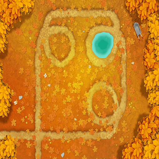 Example of Bloons map pulled from race metadata and inserted into RevealJS presentation.